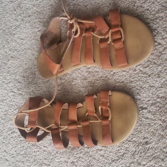 Kohl's Shoes Kohls 85 Gladiator Strappy Sandals So Teacher Cognac